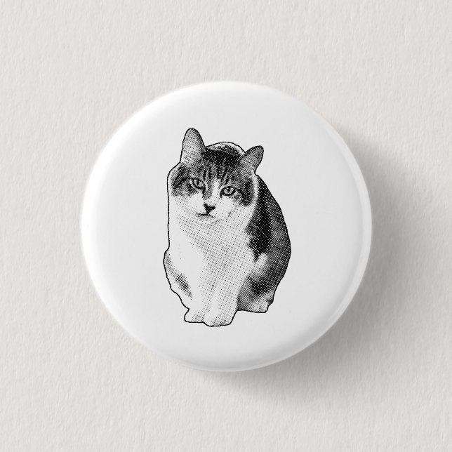 Mellow Dot Moment 3 Cm Round Badge (Front)