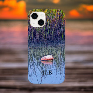 Mellow ine Marsh Boat Float in Marsh Grass Case-Mate iPhone 14 Case