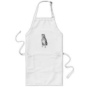 Mellow Light Shape Long Apron