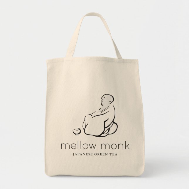 Mellow Monk Grocery Tote (Front)