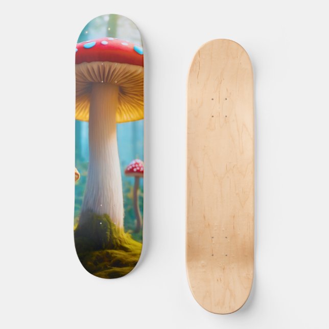 Mellow Mushroom Skateboard (Front)