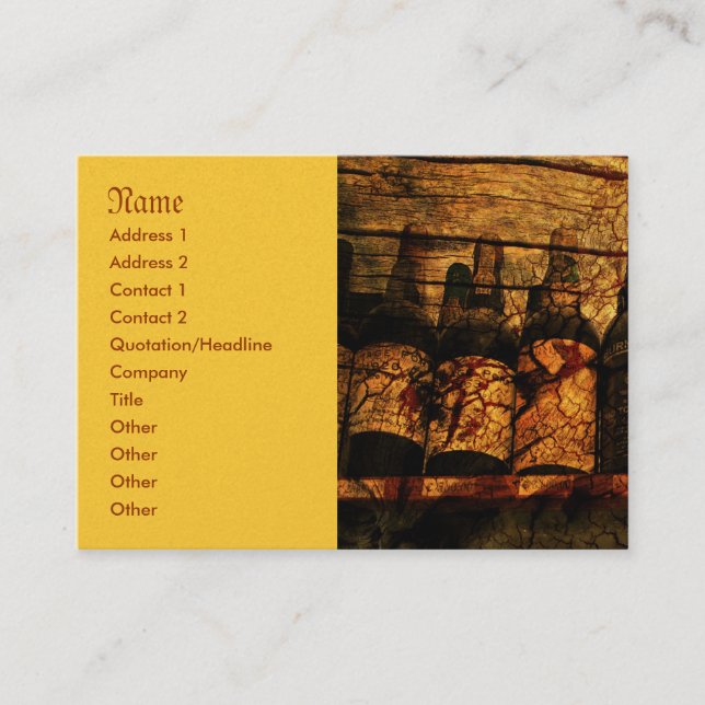 Mellow Oak Business Card (Front)