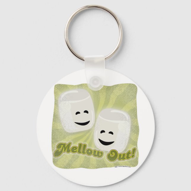 Mellow Out! Key Ring (Front)
