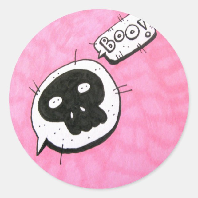 Mellow skull stickers (Front)