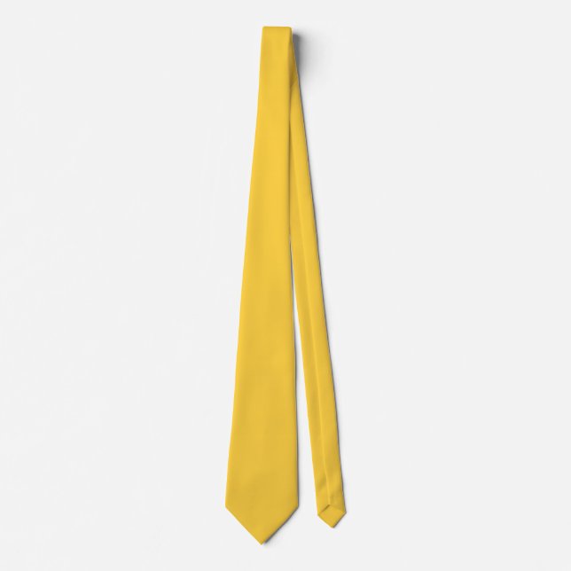 Mellow Yellow Colour Tie (Front)
