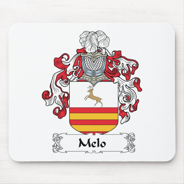 Melo Family Crest Mouse Pad (Front)
