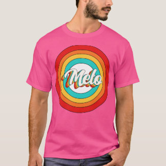 Melo Name Shirt Vintage Melo Circle