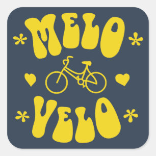 Melo Velo Square Sticker