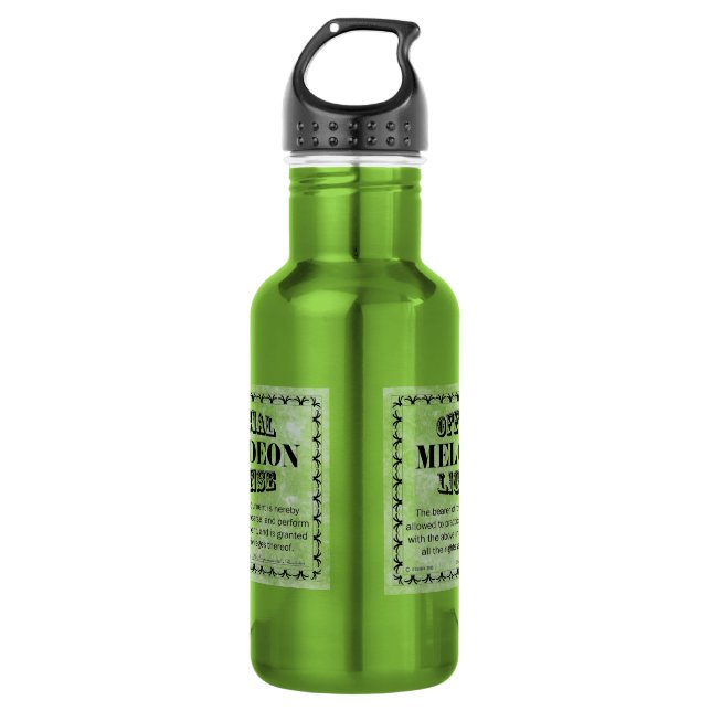 Melodeon License 532 Ml Water Bottle (Front)