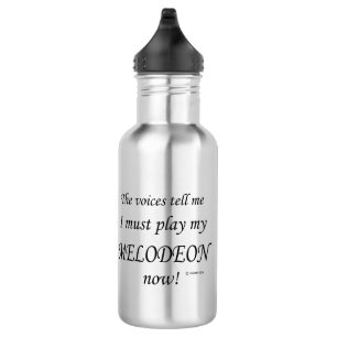 Melodeon Voices Say Must Play 532 Ml Water Bottle