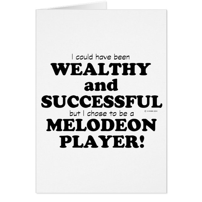 Melodeon Wealthy & Successful (Front)