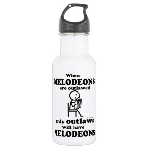 Melodeons Outlawed 532 Ml Water Bottle