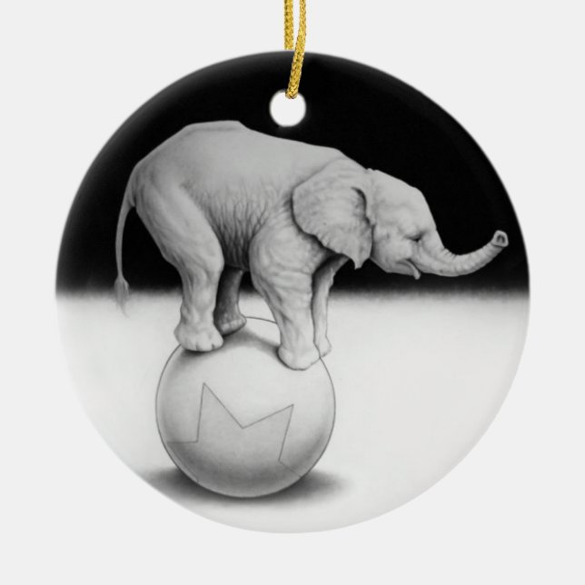 Melodia Ceramic Tree Decoration (Front)