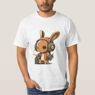 Melodic Bunny: A Musical Journey T-Shirt