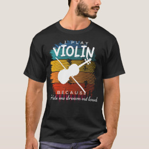 Melodic Reveries: Violins Dreamer Sonata T-Shirt