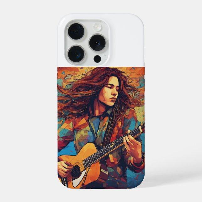 Melodic Whirlwind iPhone Case (Back)