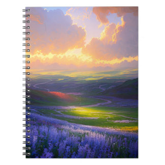 Melodies of a Blossoming Valley Notebook