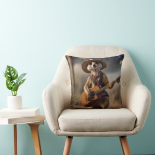 Melodies of the Savanna A Meerkat Guitar Serenade, Cushion