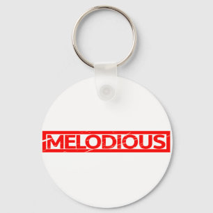 Melodious Stamp Key Ring