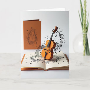 Melody Birthday Instrument Card
