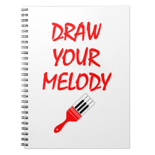 Melody brush notebook