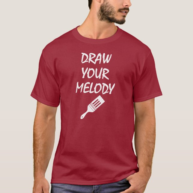 Melody brush T-Shirt (Front)