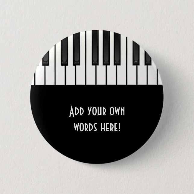 Melody Collection 6 Cm Round Badge (Front)