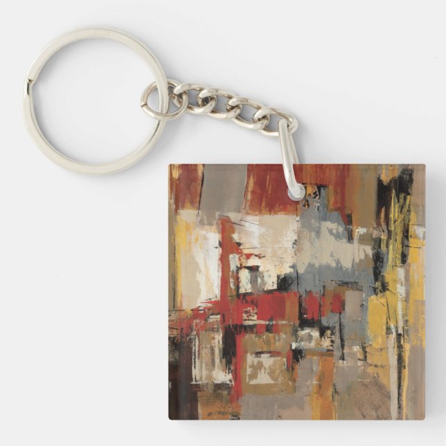 Melody for Guitar and Sax Key Ring (Front)