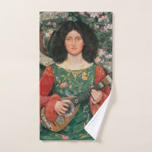 “Melody (Musica)” art hand towel