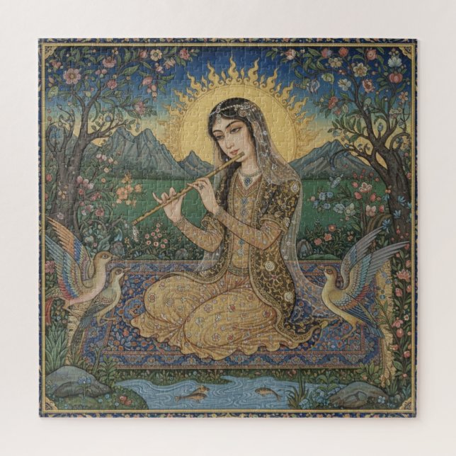 Melody of the Divine Garden Jigsaw Puzzle (Vertical)
