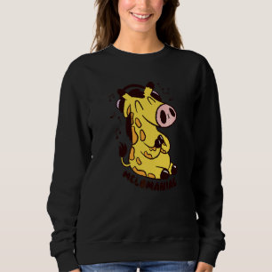 Melomaniac Melomania Giraffe Music Animals   Sweatshirt