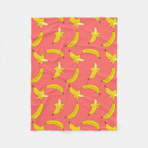 Melon Bananas Fleece Blanket