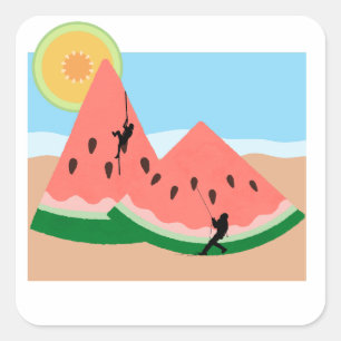 Melon Climber Cute Stickers