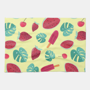 Melon Colourful Tea Towel