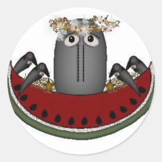 Melon & Crows Sticker