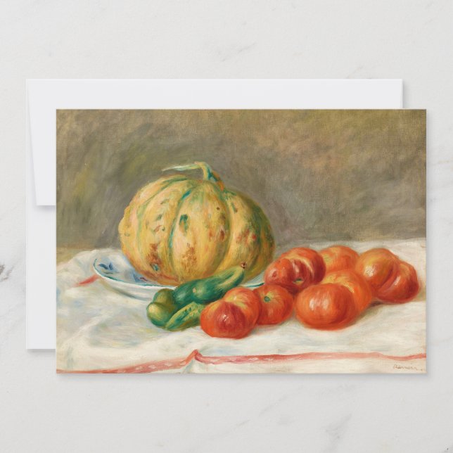 Melon et Tomates | Pierre-Auguste Renoir (Front)