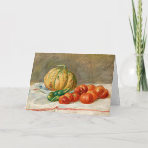 Melon et Tomates   Pierre-Auguste Renoir Card