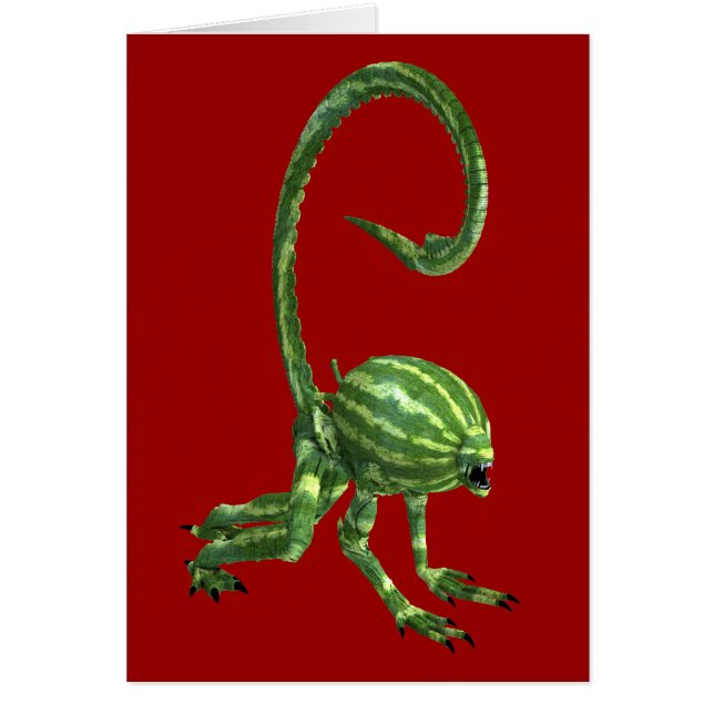 Melon Head Creature (Front)