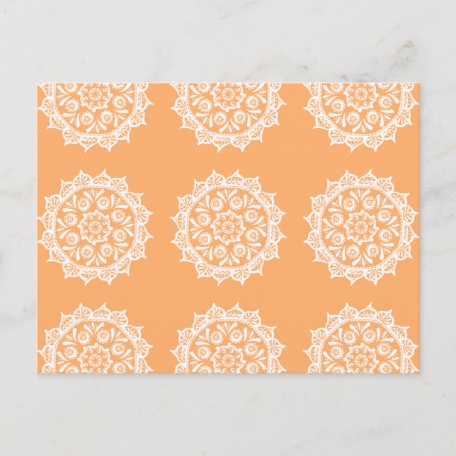 Melon Mandala Postcard (Front)