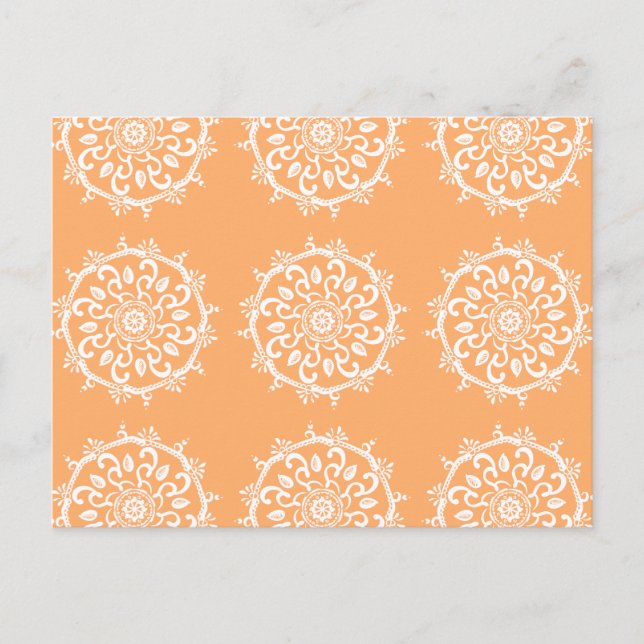 Melon Mandala Postcard (Front)