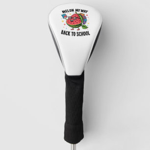 Melon my Way Back to School Watermelon Fruit Golf Head Cover