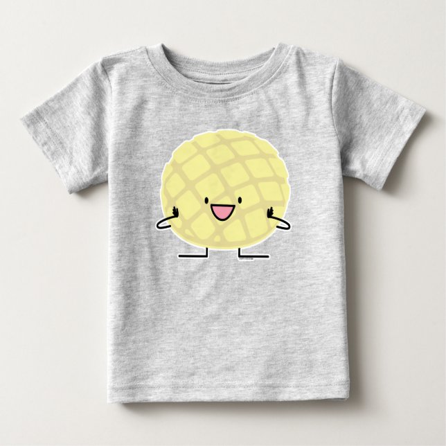 Melon Pan Japanese concha sweet bread patisserie Baby T-Shirt (Front)