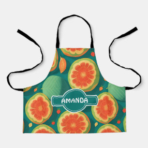 Melon Rainbow Colourful Personalised Pattern Apron