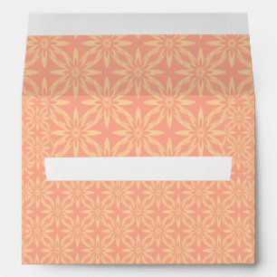 Melon Yellow Flower Seamless Pattern Envelope