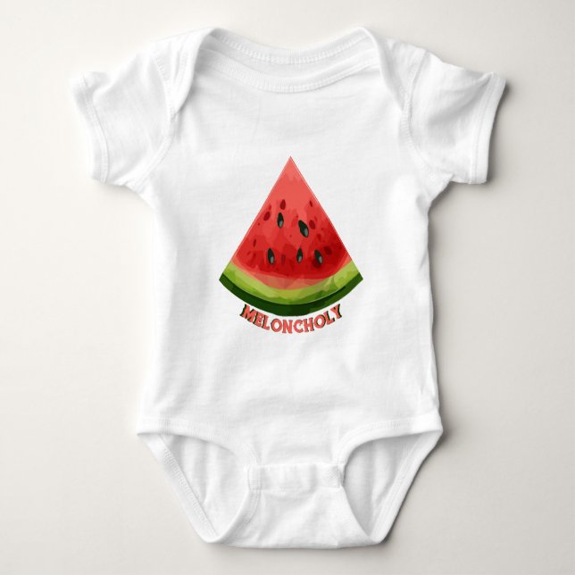 Meloncholy Baby Bodysuit (Front)