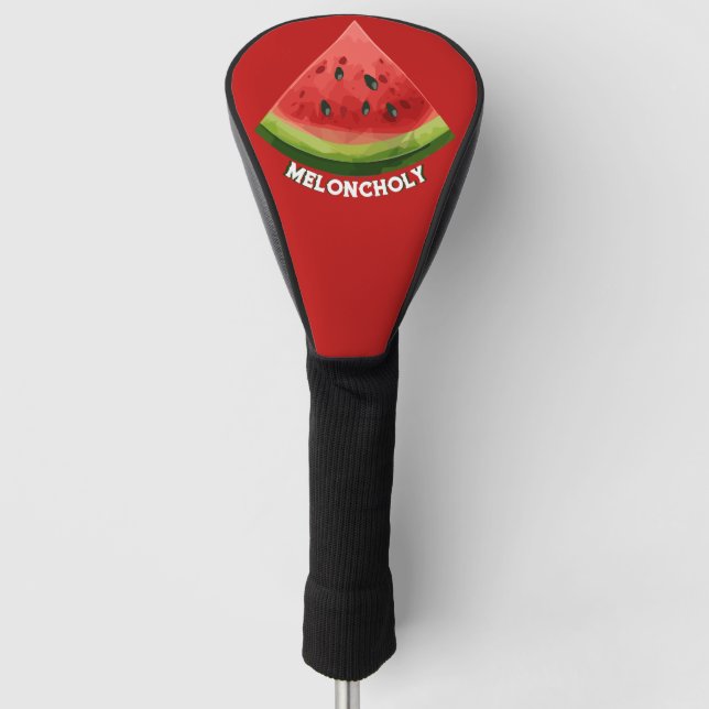 Meloncholy Golf Head Cover (Front)