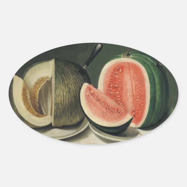 "Melons" art stickers (Front)