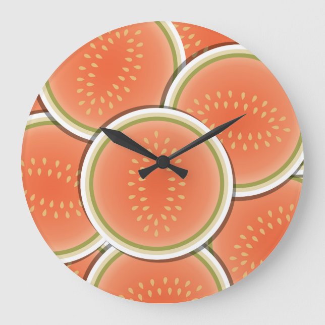 Melons! Large Clock (Front)