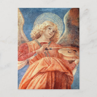 Melozzo da Forli - Angel with Violin Postcard