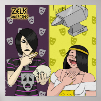 Melpomene and Thalia Poster